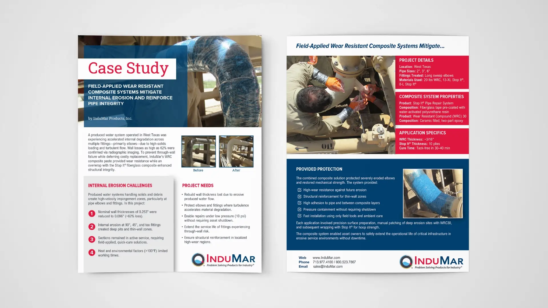 InduMar Stop It Case Study Print Design - case study management