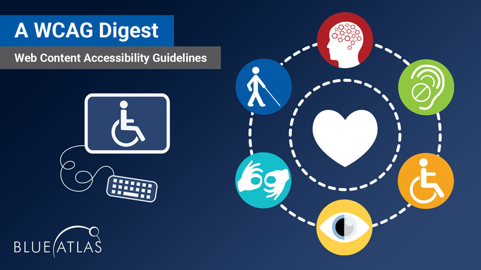 Summary of WCAG - Web Content Accessibility Guidelines