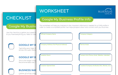 Google My Business Worksheets