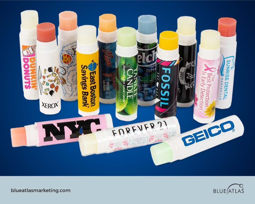 Trade Show giveaways Lip Balms and Hand Sanitizers