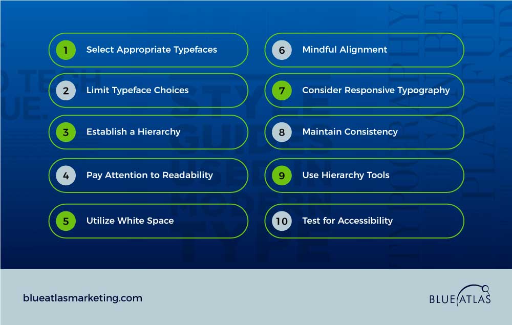 Best Practices for Typography and Font Choices